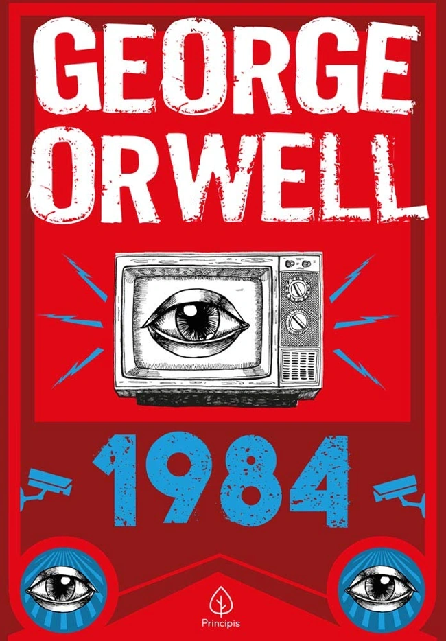 O clássico 1984, do renomado escritor George Orwell. Falando sobre o melhor livro para ler.