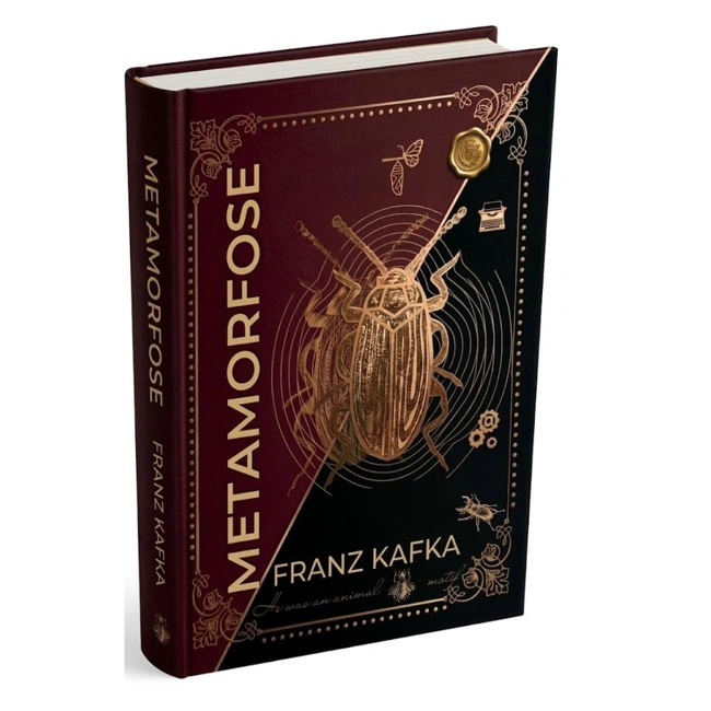 Versão de capa dura de A Metamorfose. 