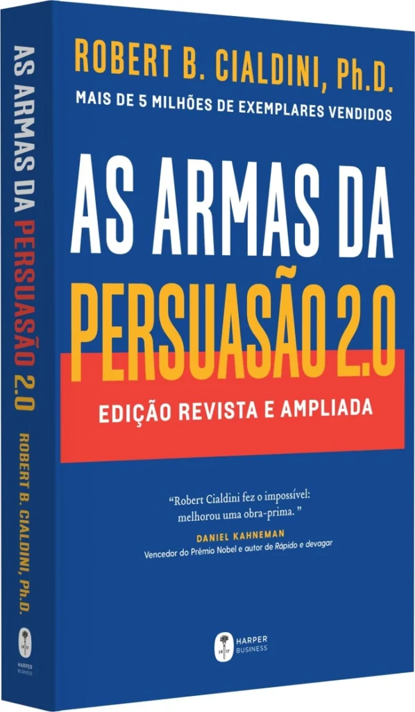 Livro As Armas da Persuasão. Falando sobre os melhores livros para ler.