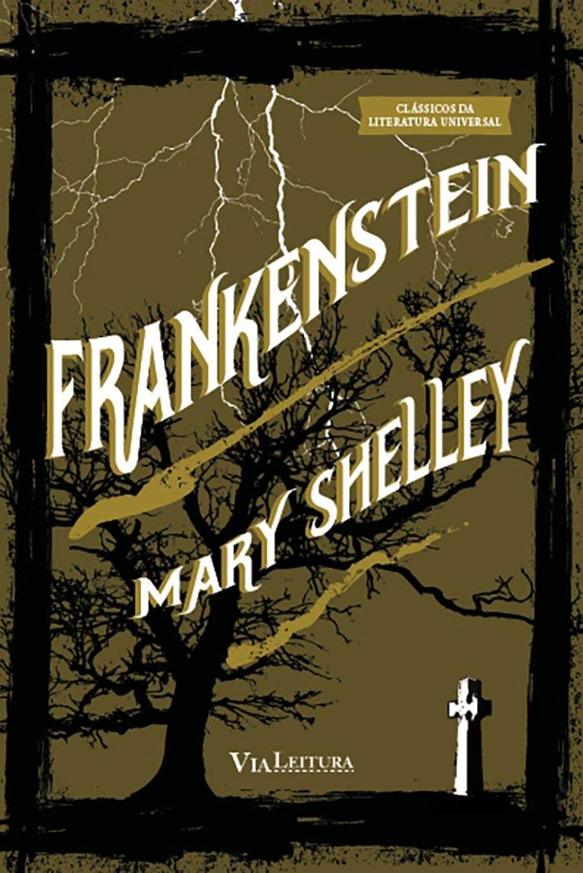 Frankenstein, de Mary Shelley. Falando sobre os melhores livros para ler.