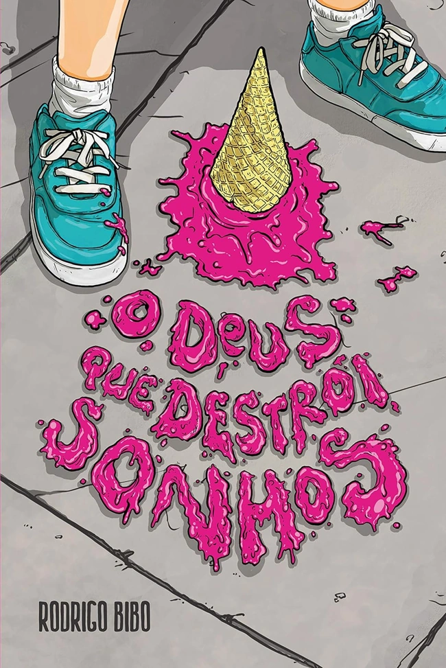 Curiosa capa do liro O Deus que Destrói Sonhos. Falando sobre os melhores livros para ler.