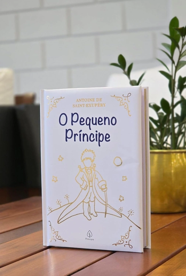 Versão especial de O Pequeno Príncipe, de Antoine de Saint-Exupéry. Recomendando livros curtos para ler em um dia.