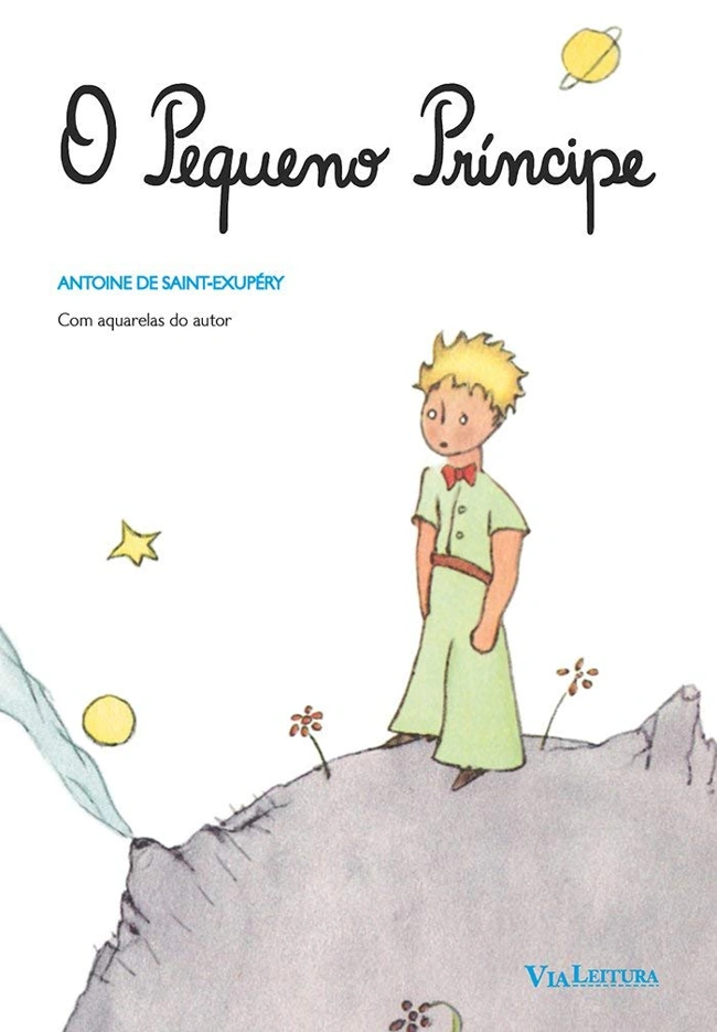 Capa de O Pequeno Príncipe, um clássico da literatura mundial. Falando sobre os melhores livros para ler.