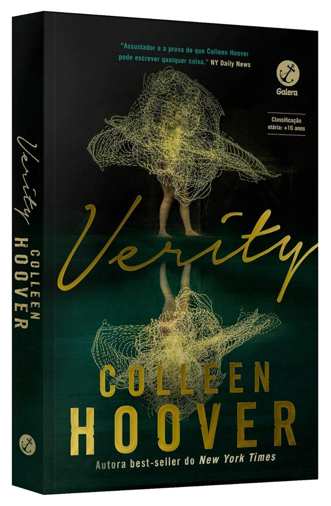 Capa do livro Verity, de Collen Hoover. Falando sobre os melhores livros para ler.