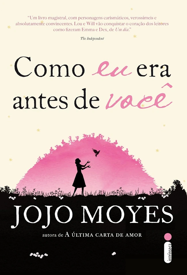 Capa do livro Como Eu Era Antes de Você. Falando sobre os melhores livros para presentear.
