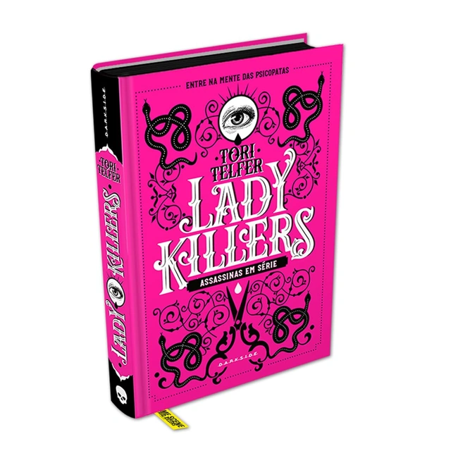Capa ilustrativa e vibrante do livro Lady Killers. Falando sobre os melhores livros para presentear.