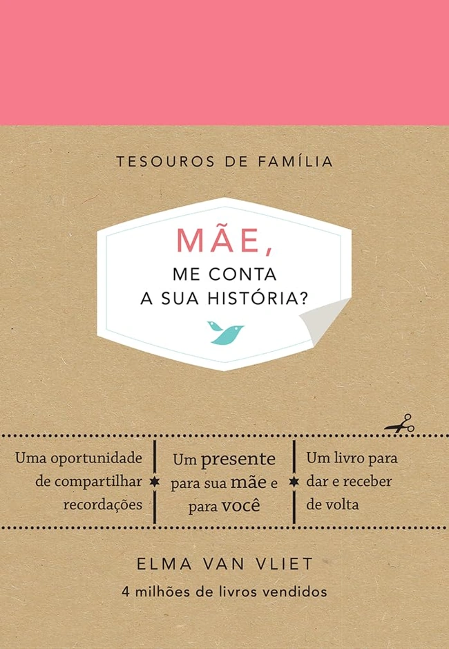 Livro Mãe, Me Conta Sua História? - Falando sobre os melhores livros para presentear.