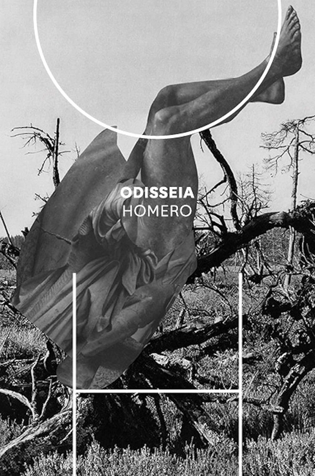 Capa da edição de Christian Werner da Odisseia. Falando sobre A Odisseia de Homero.