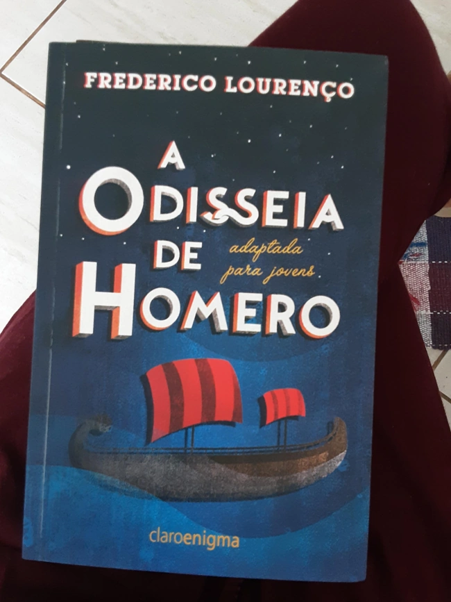 Edição da Odisseia para jovens, por Frederico Lourenço. Falando sobre A Odisseia de Homero.