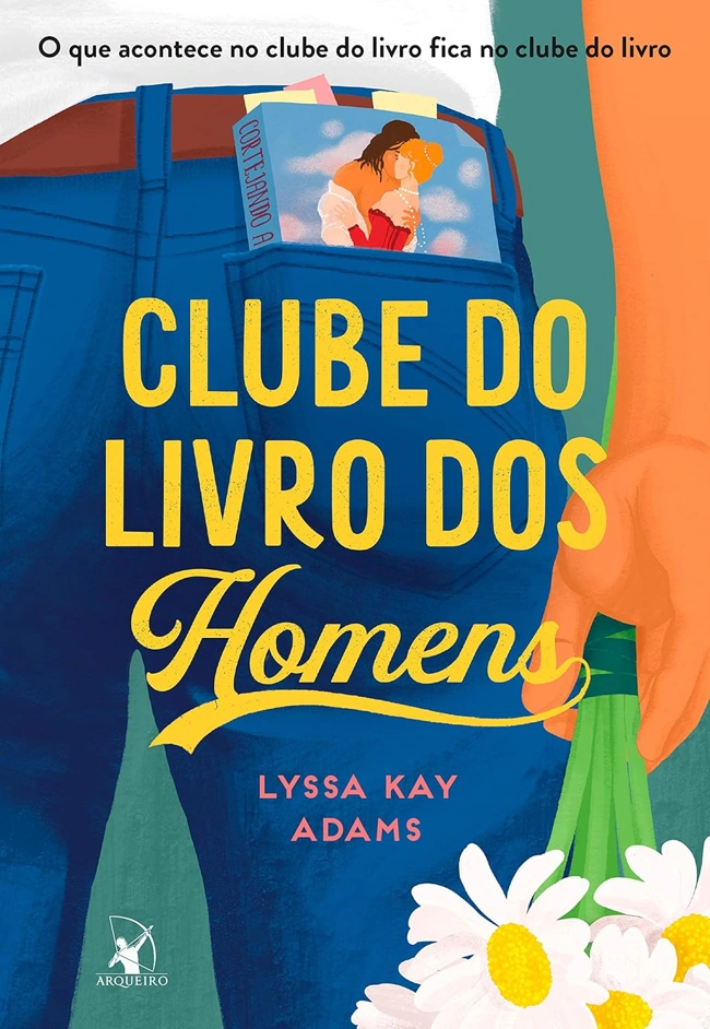 Capa de Clube do Livro dos Homens. Indicando os melhores livros do kindle unlimited.
