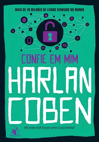 Capa do livro Confie em Mim, de Harlan Coben